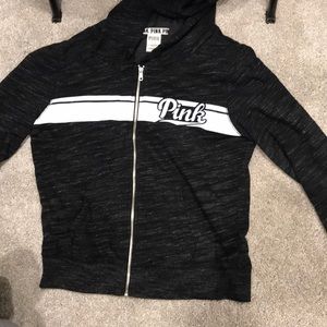 Black zip up hoodie